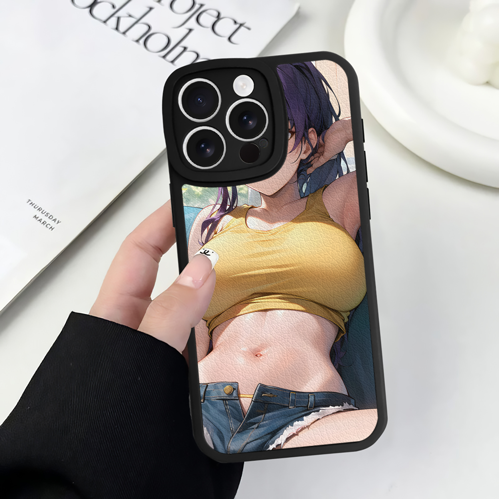 （画像用） EVA 新世紀エヴァンゲリオン 【iPhone 16シリーズ対応】シリコンスマホケース（レザー調） 材質：シリコン